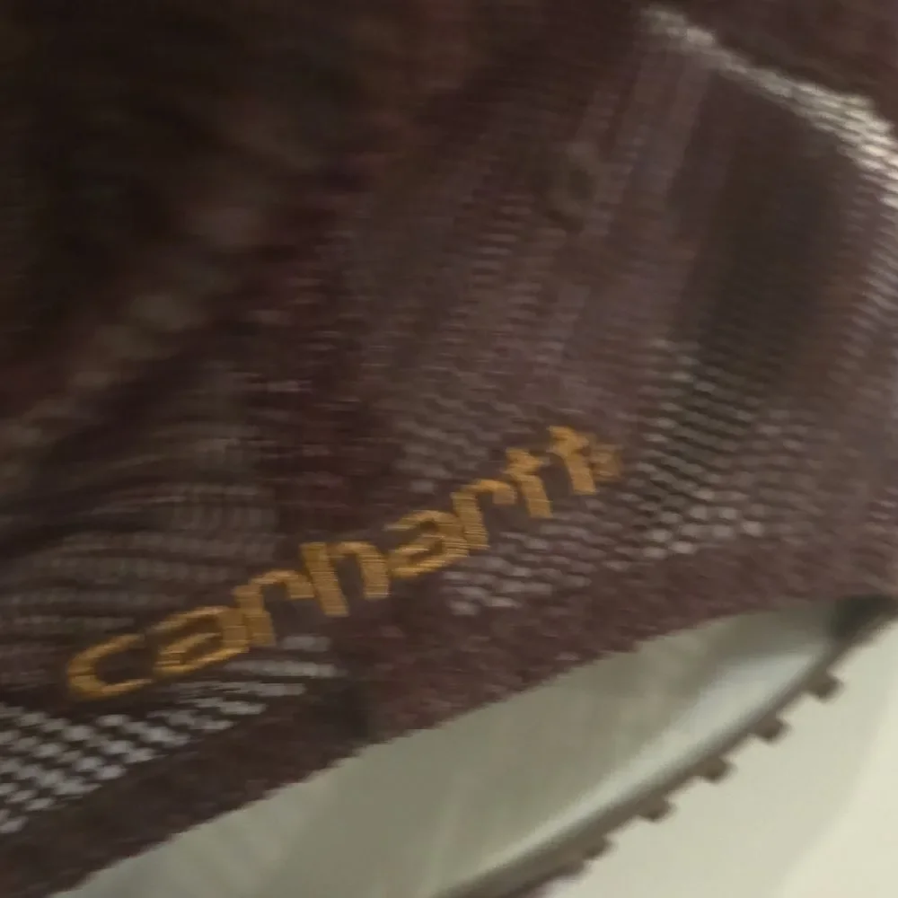 Carhartt Dark Brown Cap with Logo Patch - Picture 3 of 5